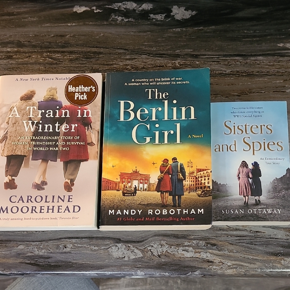 Set of Three WWII Historical Novels